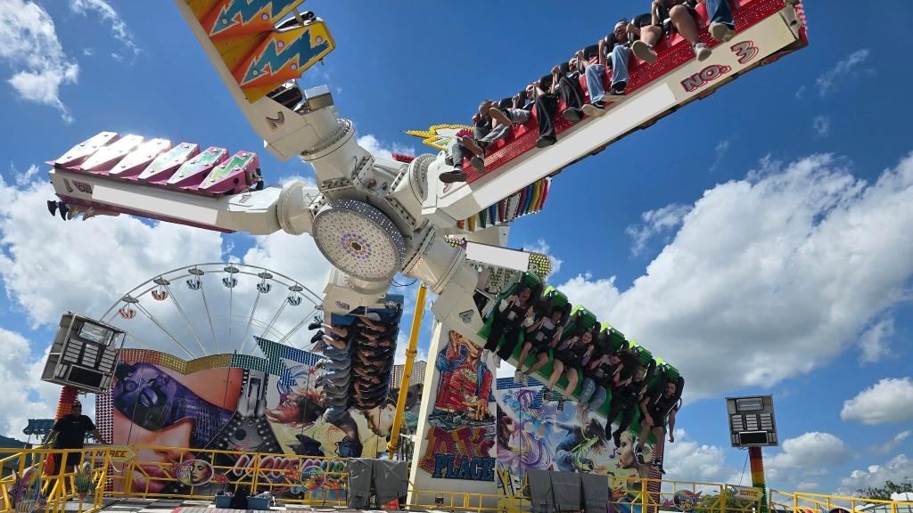Top Scan Fair Ride RIDESZONE Top Scan #4357